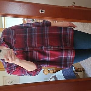 Urban outfitters BDG red plaid flannel M